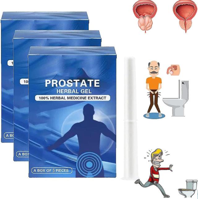 Prostata urtegel, prostata naturlig urtegel, Gem prostata sundhed pro, prostata sundhed og genvinde vitalitet 3 boxes on Productcaster.