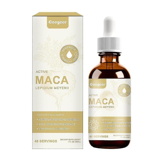 Ywfkmy Actieve Maca Drops Maca Root Extract Mannelijke Potentie Balans 1 Fl Oz on Productcaster.