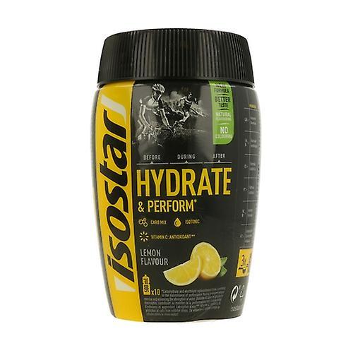 Isostar Lemon Hydrate & Perform drink 400 g of powder (Lemon) on Productcaster.