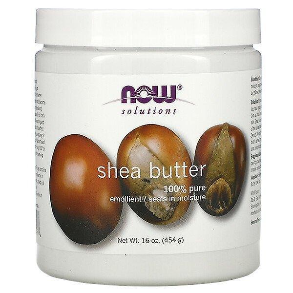 Now Foods, Solutions, Shea Butter, 16 fl oz (454 g) on Productcaster.