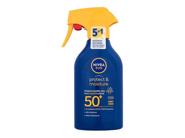 Nivea - Sun Protect & Moisture SPF50+ - Unisex, 270 ml on Productcaster.