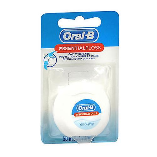 Tampax Oral-B Essential Floss 55 Yards, Unflavoured each (Pack of 1) on Productcaster.