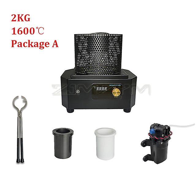 Mickcara Mini Portable Induction Melting Furnace for Gold Silver Steel Casting Jewelry Smelting Machine 2kg package a on Productcaster.