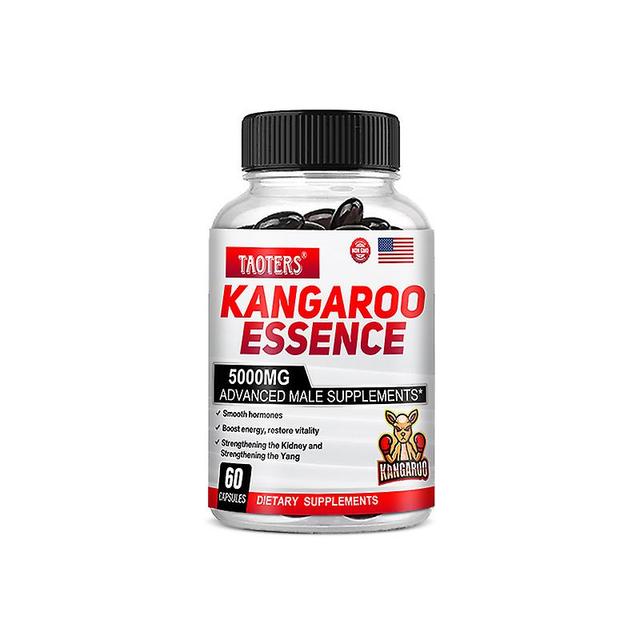 Visgaler Kangaroo Meat Extract And Ginseng Capsules For Men, Supplement Endurance, Enhance Body Shape, Strength,endurance, And Durability 60 Count ... on Productcaster.