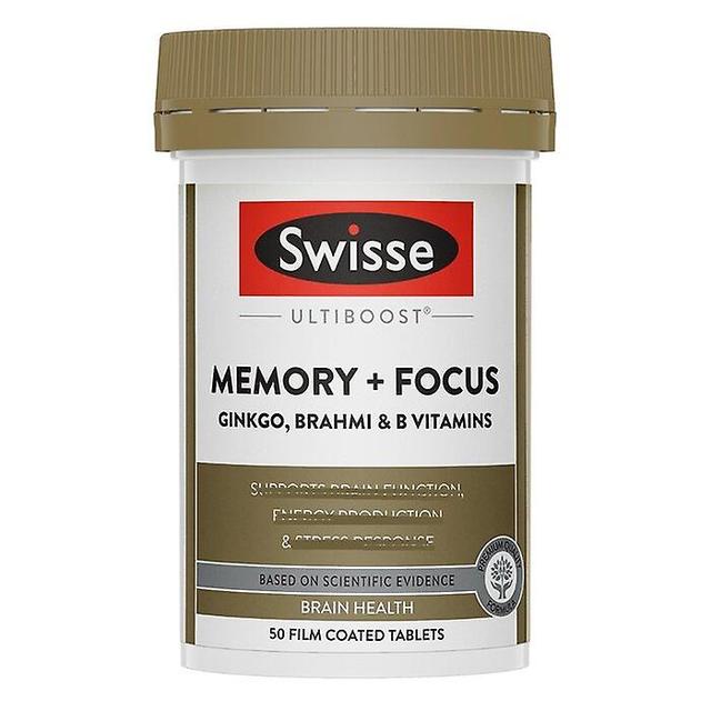 Swisse Memory + Focus 50 Tablets [importação paralela] - 50 comprimidos on Productcaster.