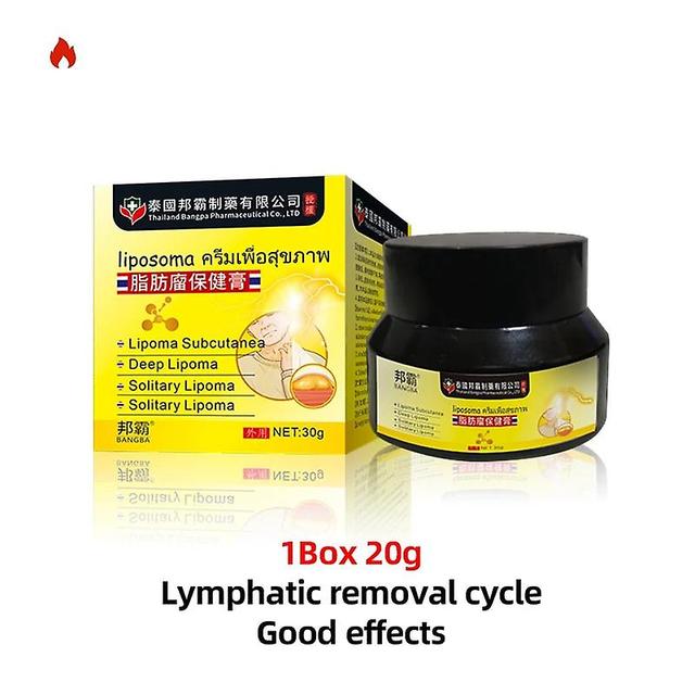 Tib Lipoma Removal Cream Fat Mass Cellulite Fibroma Remover Ointment Fat Lump Lipomas Cyst Treatment Medicine Thailand Formula 1box on Productcaster.