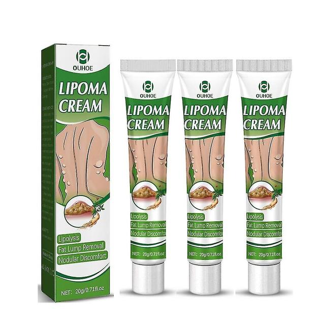 3pcs Lipoma Removal Cream Plant Plaster Multiple Anti-tumor Peeling Fat Mass Remove Pain Relief Ointment Health Care on Productcaster.