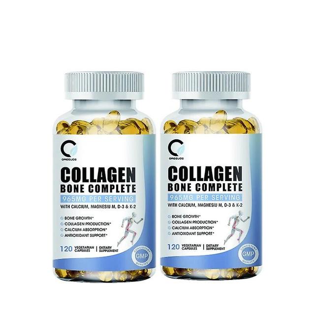 Collagen Bone Complete Capsule with Calcium Supports Bone and Muscle Health, Relieves Joint Pain, Reduces InflammationTIB TIB . 2 bottles 120pcs on Productcaster.