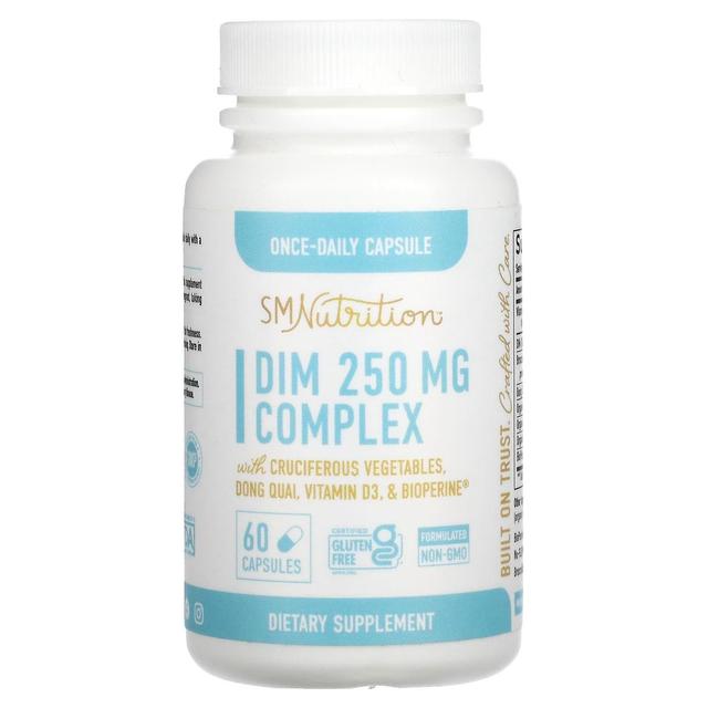 SMNutrition, DIM Complex , 250 mg , 60 Cápsulas on Productcaster.