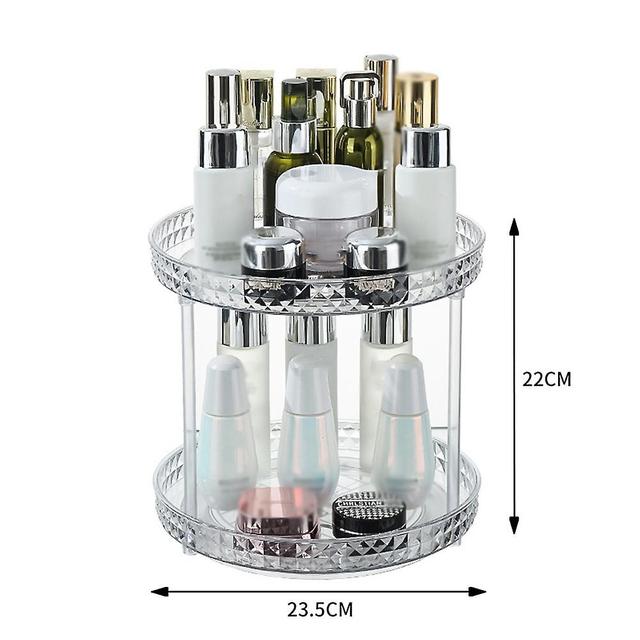 Simple Modern Cosmetic Beauty Organizer Toilet Desktop Skin Care Stora white small 2 on Productcaster.