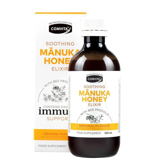 Comvita soothing manuka honey elixir immune support on Productcaster.