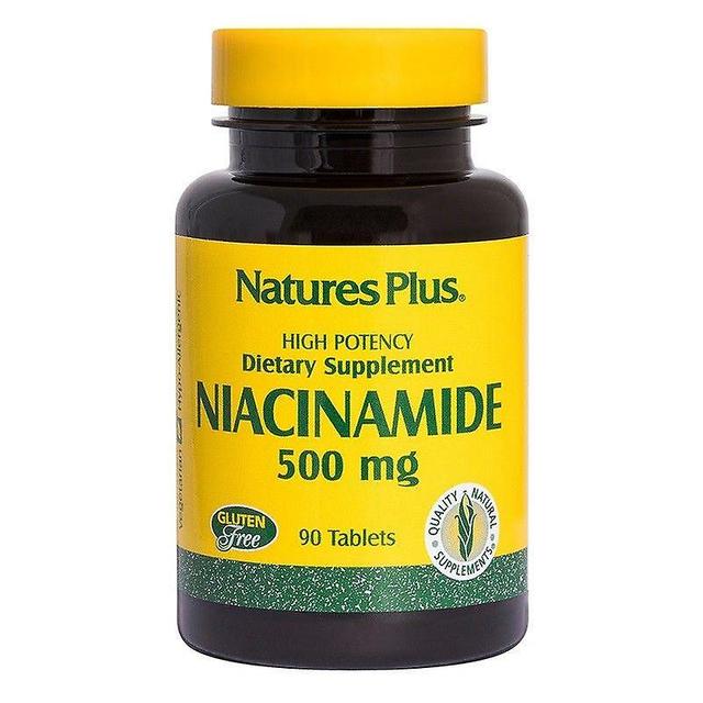 Nature's Plus Niacinamide 500mg Tabs 90 (1890) on Productcaster.