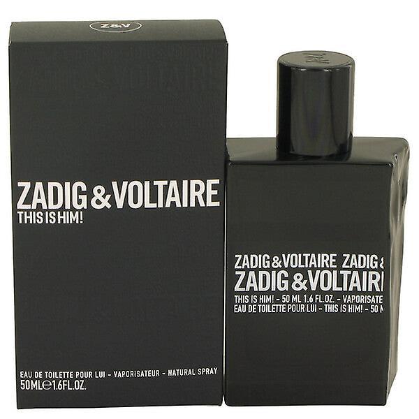 Zadig & Voltaire This Is Him Eau De Toilette Spray 1.6 Oz For Men on Productcaster.