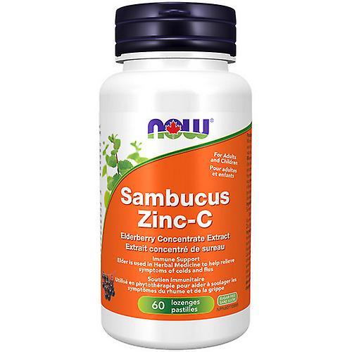 Now! Now Sambucus Elder Zinc-C, 60 Count on Productcaster.