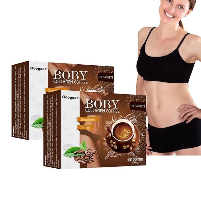 2boxes Coffee Collagen from Japan, Collagen Coffee,Glutathione Collagen Slimming Coffee on Productcaster.