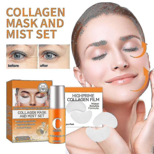 Highprime Collagen Mist Kit, Soluble Collagen Film, Smooths Out Lines Tao 2 set on Productcaster.