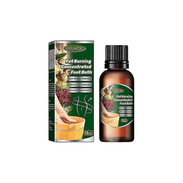 Fat Burning Condensed Foot Bath Slimming Detoxification Dredge Lymphoid Herbal Foot Essential Oil on Productcaster.