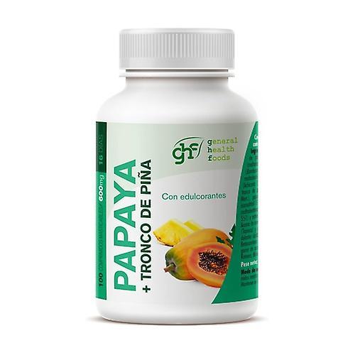 GHF Papaya 600mg 100 tablets of 600mg on Productcaster.