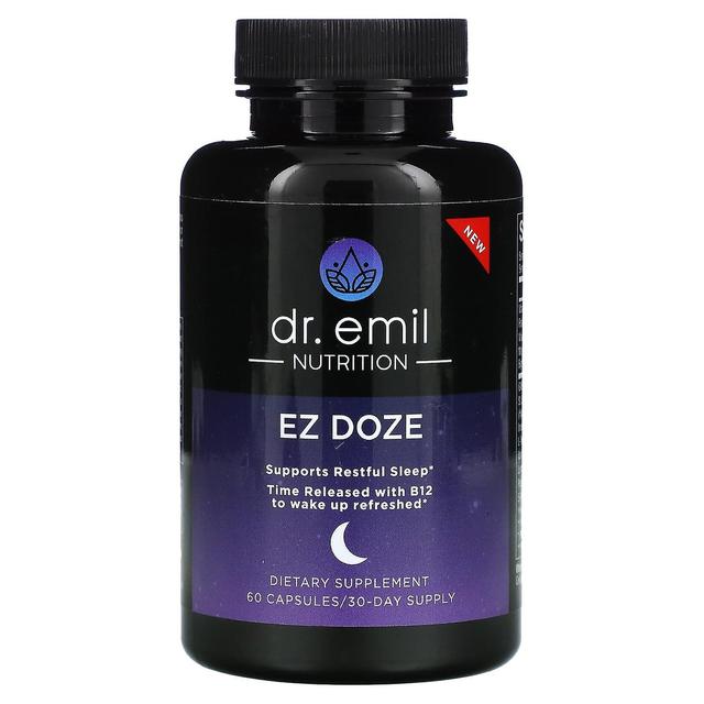 Dr Emil Nutrition, EZ DOZE, 60 kapselia on Productcaster.