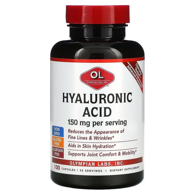 Olympian Labs Inc. Olympian Labs Inc., Hyaluronic Acid, 50 mg, 100 Capsules on Productcaster.