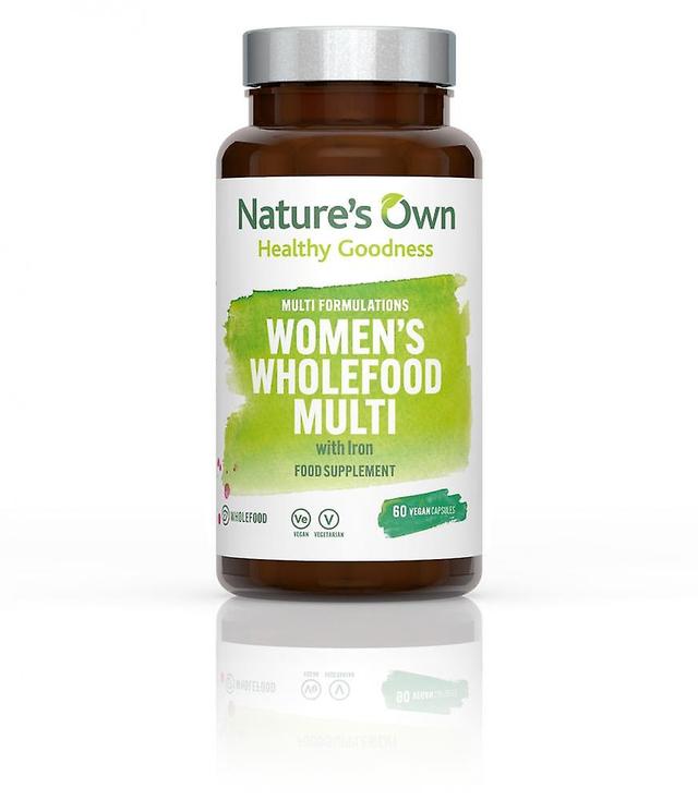 Natures Own Nature's own women's wholefood multi with iron 60's on Productcaster.