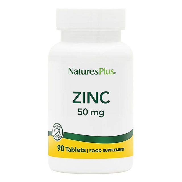 Nature's Plus Zinc 50mg Comprimés 90 (3645) on Productcaster.