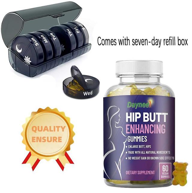 Butt And Butt Enhancement Gummies And Butt Enhancement Capsules With 7-day Supplement Box 1PC on Productcaster.