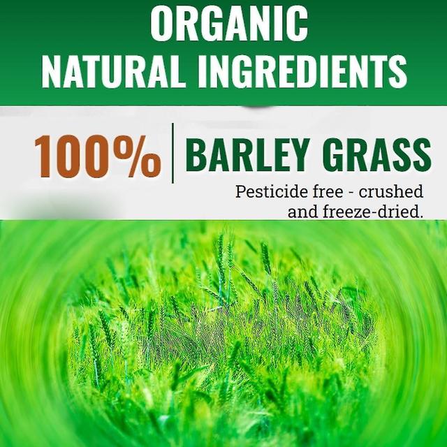 Barley Grass Powder 100% Pure & Organic, Organic Barley Grass Powder, Barley Grass Juice Powder Organic, Natural Pure Barley Grass 3 Box on Productcaster.