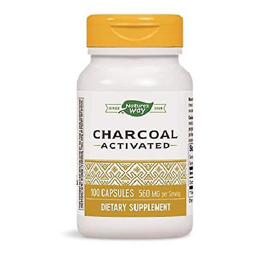 Nature's Way Activated Charcoal Vegan Capsules on Productcaster.