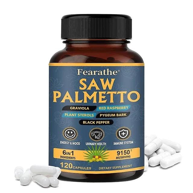 Sofirn Saw Palmetto Extract - Supports Urinary Tract and Prostate Health, DHT Blocker, Hair Supplement 120 count-1 bottle on Productcaster.