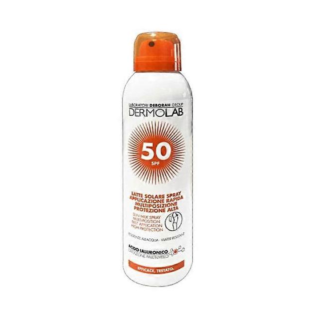 Dermolab sun milk spray spf50 150ml on Productcaster.