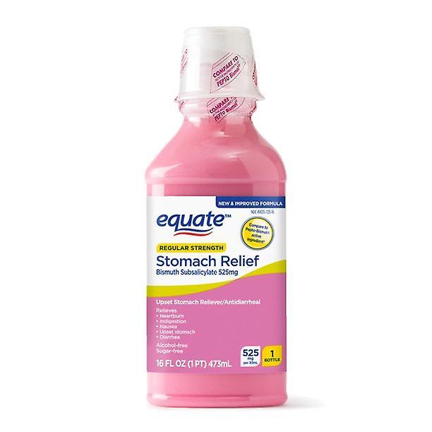 Equate upset stomach relief bismuth liquid, 16 oz on Productcaster.