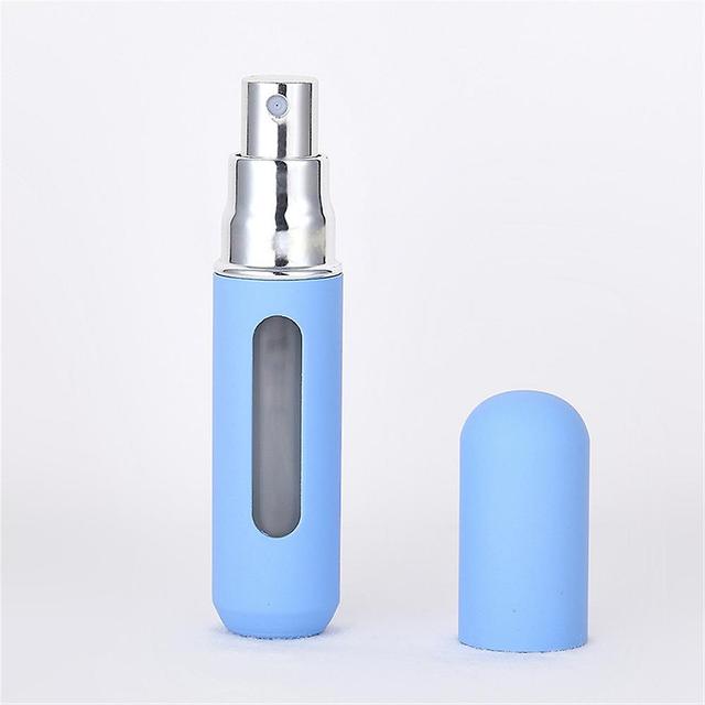 Perfume Refill Bottle Portable Refillable Perfume Spray Bottle Travel pale bluish green on Productcaster.