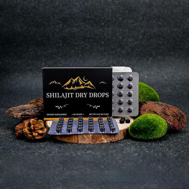 200mg tablety Shilajit, 100% tablety Shilajit Pure 60 počty, doplnok živice Shilajit na energiu ; Imunitný systém, živica Shilajit 85+ stopové mine... on Productcaster.