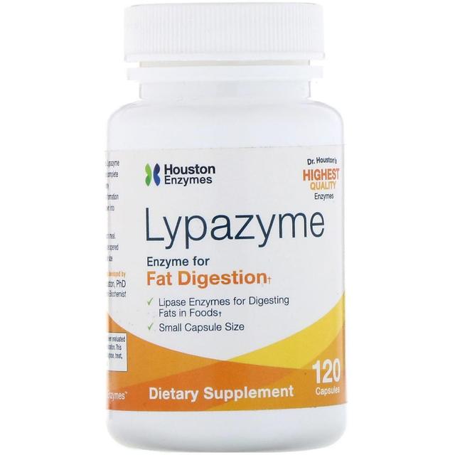 Houston Enzymes, Lypazyme, 120 Capsules on Productcaster.