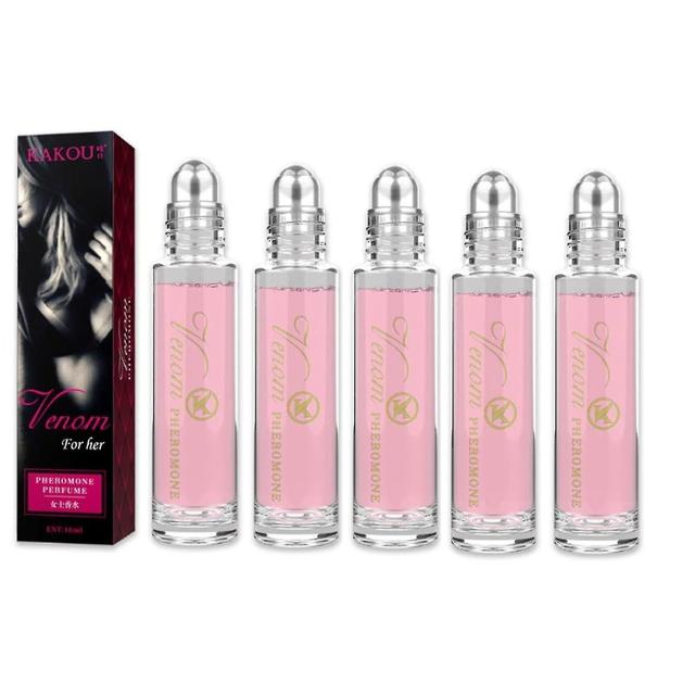 Vulani Attraction - Desire Drops Pheromone Perfume for Women (5pcs) - Long Lasting Fragrance Oils 5pcs Female on Productcaster.