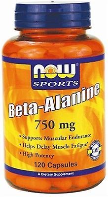 NOW Foods Nå Foods Beta-Alanine 750 mg 120 Kapsler on Productcaster.