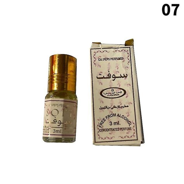 6 ml muzułmańskich perfum Roll-On Premium Naturalne perfumy zapachowe olejek zapachowy Wielobarwny WHITEROSE on Productcaster.