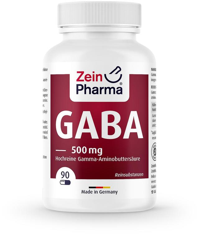 Zein Pharma GABA 500mg 90 Capsules on Productcaster.