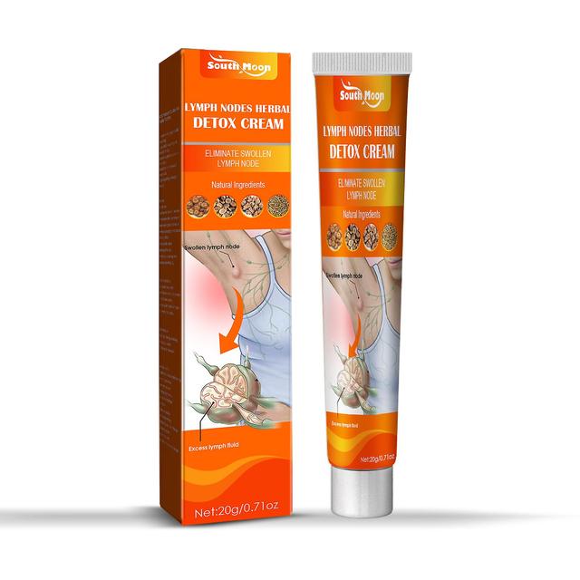 2pcs Lymph Nodes Herbal Detox Cream Anti-swelling Lymphatic Detox Care Cream on Productcaster.