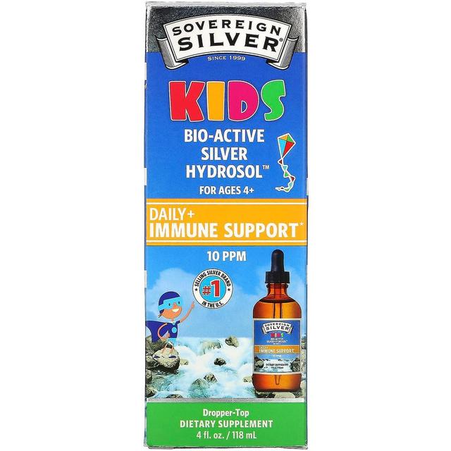 Sovereign Silver, Kids Bio-Active Silver Hydrosol, Daily Immune Support, Ages 4+, 10 PPM, 4 fl oz (1 on Productcaster.