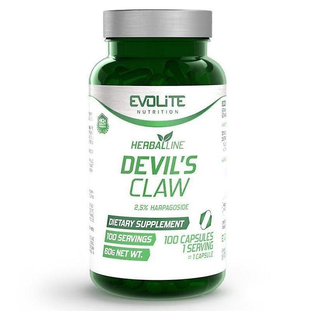 EvoLite Nutrition Evolite devil's claw 100 capsules on Productcaster.