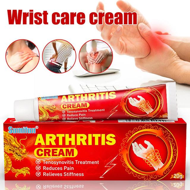 Anti Arthritis Ointment Joint Pain Reduce Tenosynovitis Myotenositis Care Cream 1/2pcs 20g 1Pc on Productcaster.