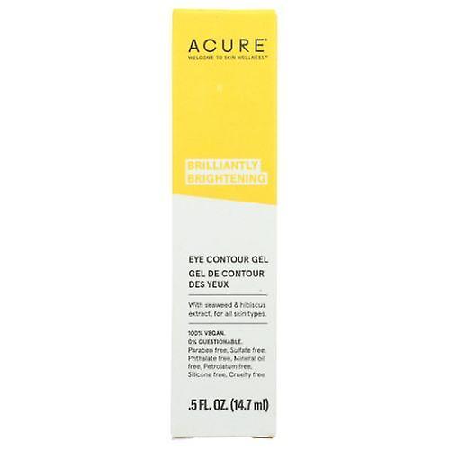 Acure Eye Contour Gel, .5 Oz, Brilliantly Brightening (Pack of 1) on Productcaster.