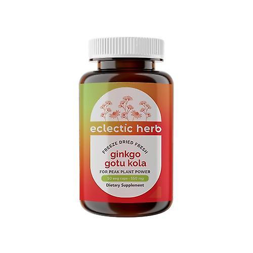 Eclectic Institute Eclectic Herb Ginkgo - Gotu Kola, 50 Caps (Pack of 4) on Productcaster.