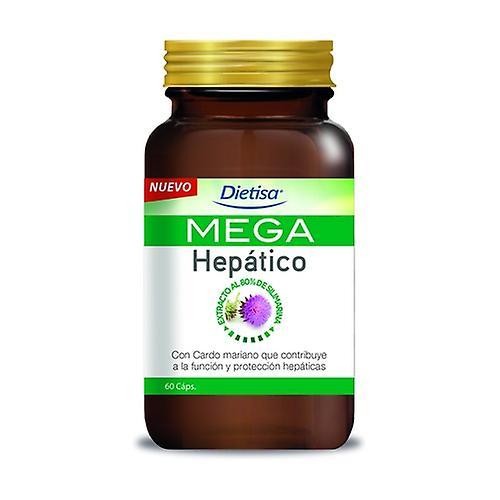 Dietisa Mega Hepatic 60 capsules on Productcaster.