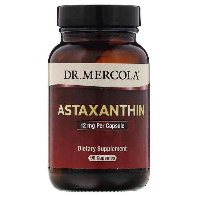 Dr. Mercola, Astaxantina, 12 mg, 90 Cápsulas on Productcaster.