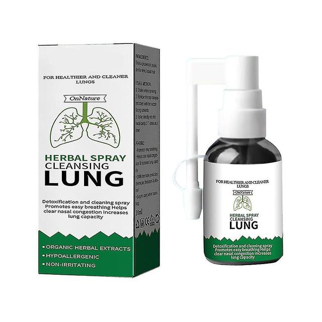 Herbal Spray Cleans Lung Organic Herbal Throat Oral Spray Relieves Throat Au GQX on Productcaster.