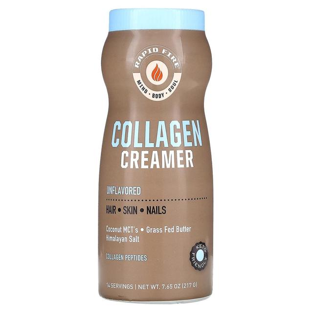 RAPIDFIRE, Collagen Creamer, Unflavored, 7.65 oz (217 g) on Productcaster.