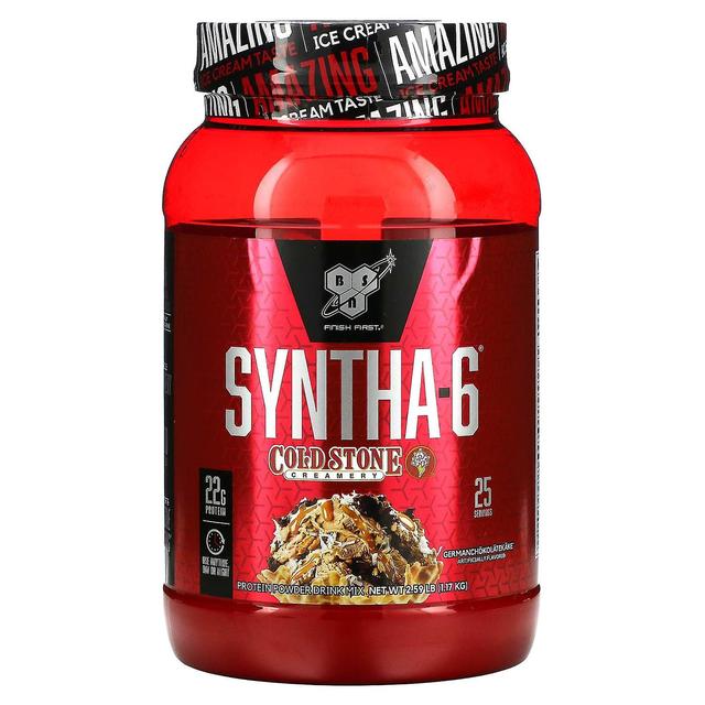 BSN, Syntha-6, Cremearia de pedra fria, Germanchokolatekake, 2,59 lb (1,17 kg) on Productcaster.